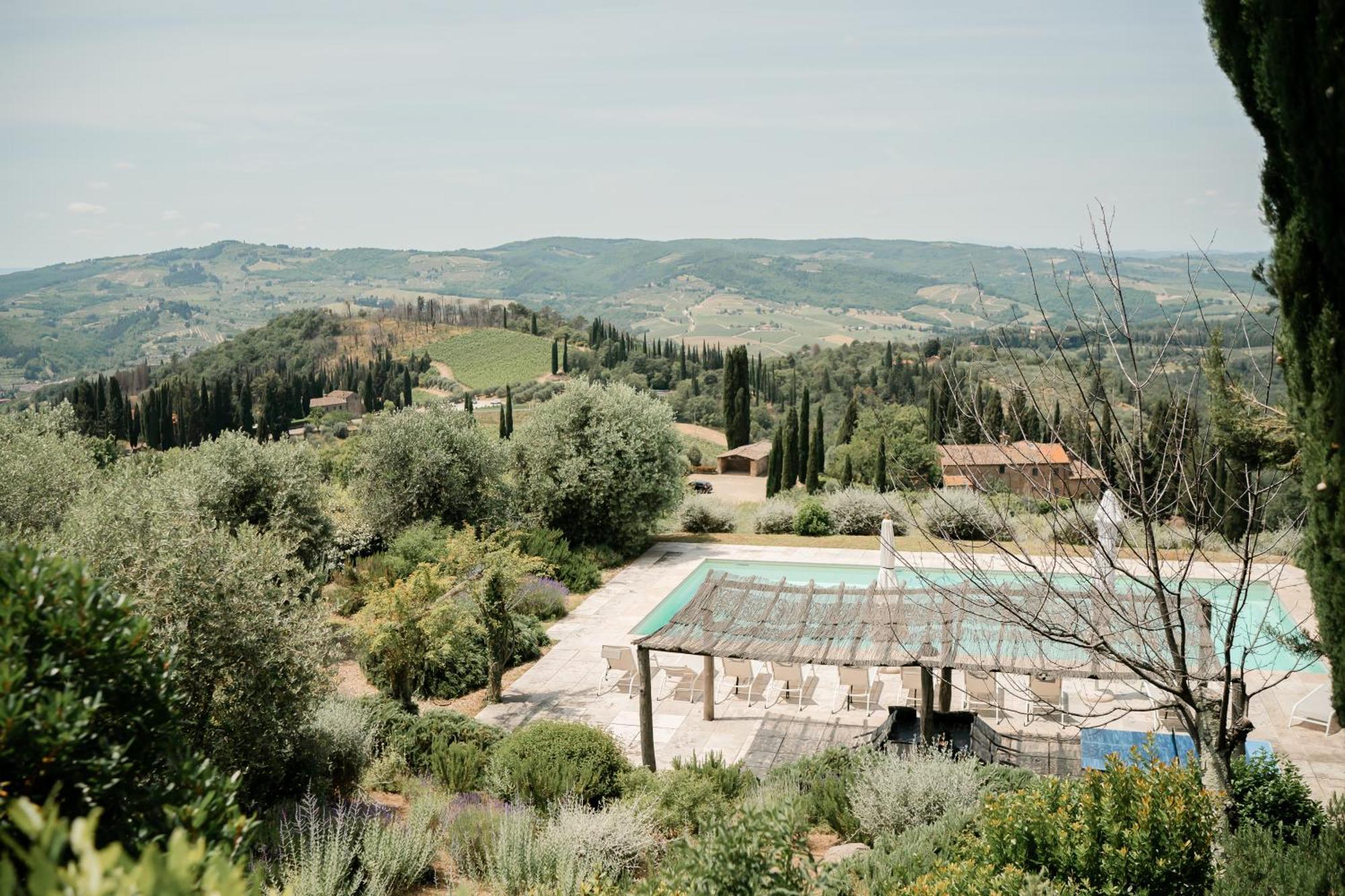 Villa Il Poggio غريفي ان شنتي المظهر الخارجي الصورة